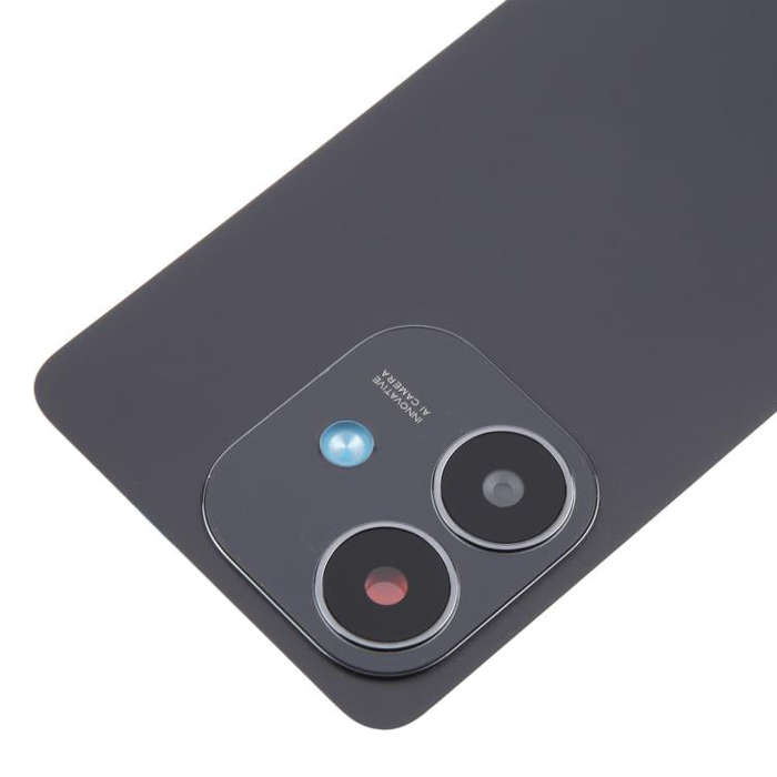 For OPPO A3x Global / A3i China Original Back Cover with Camera Lens Cover(Black)