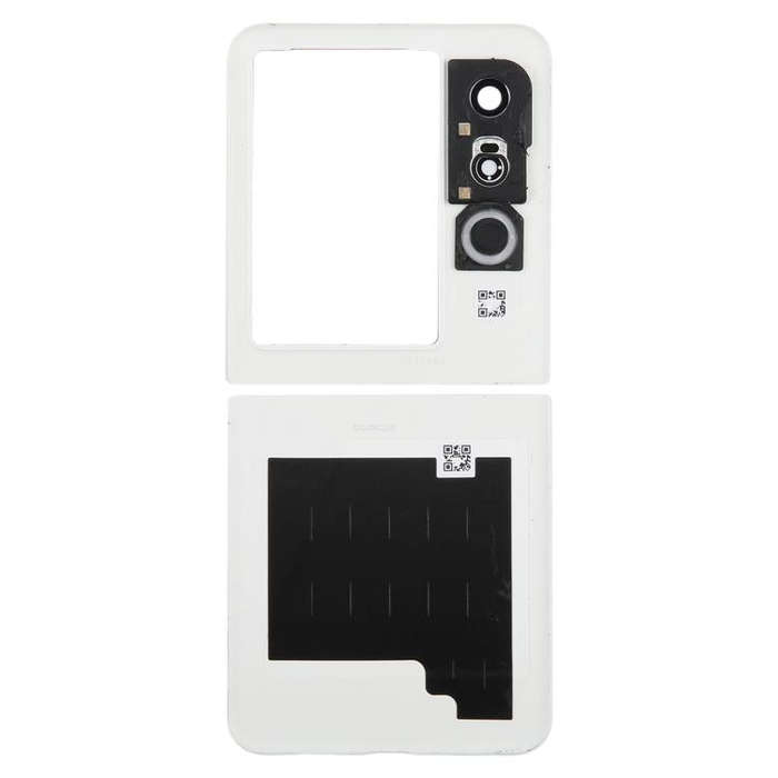For ZTE Nubia Flip2 5G NX732J Back Cover (White)