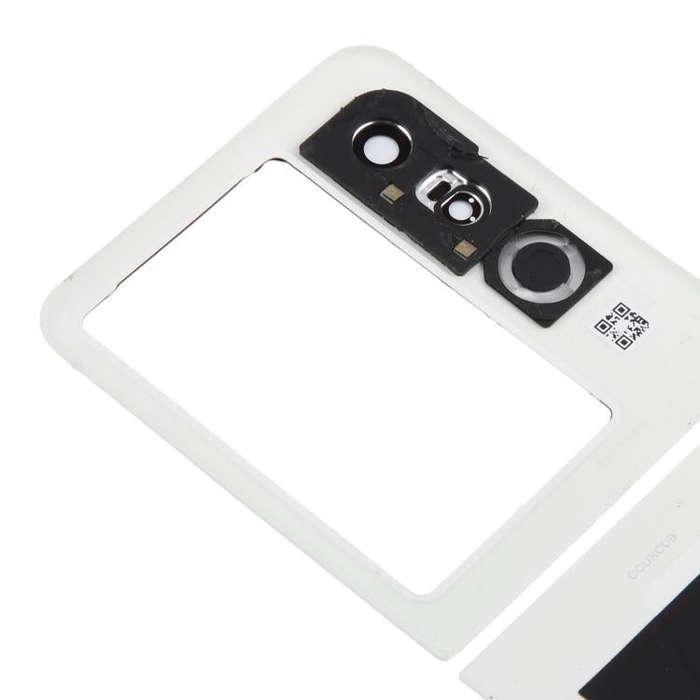 For ZTE Nubia Flip2 5G NX732J Back Cover (White)