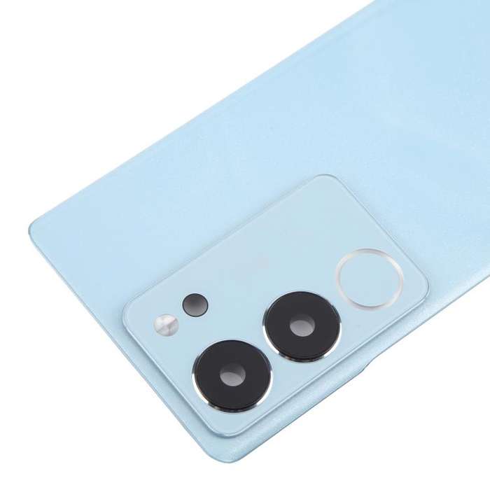 For vivo S17 Pro 5G V2284A Original Battery Back Cover with Camera Lens(Blue)