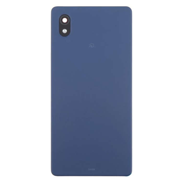 For Sony Xperia Ace III Back Cover with Camera Lens Cover(Blue)