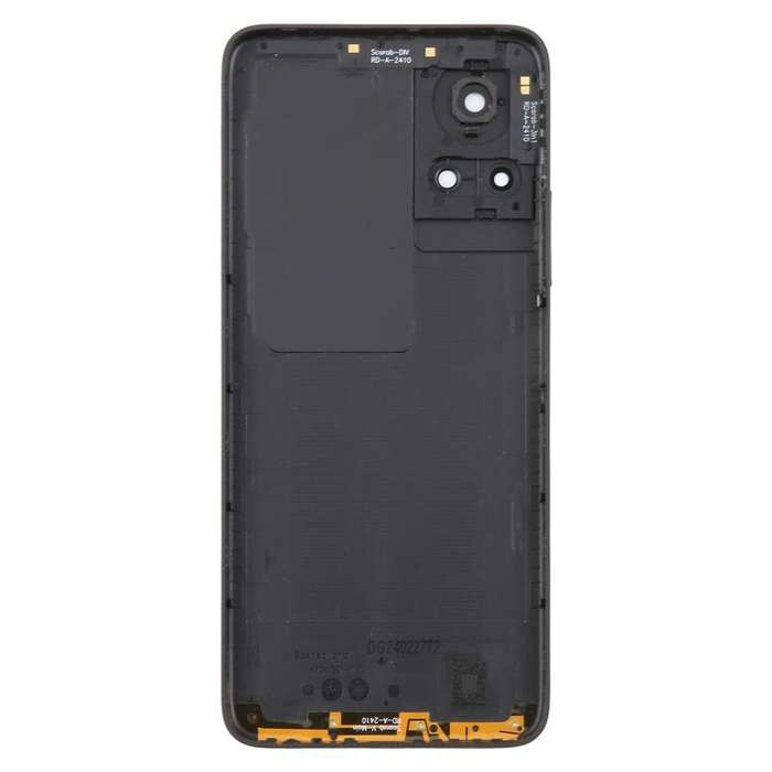For TCL 50 LE Original Back Cover with Camera Lens Cover(Black)
