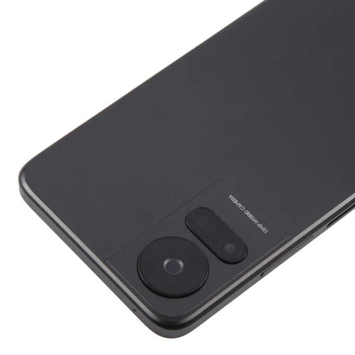 For TCL 50 LE Original Back Cover with Camera Lens Cover(Black)