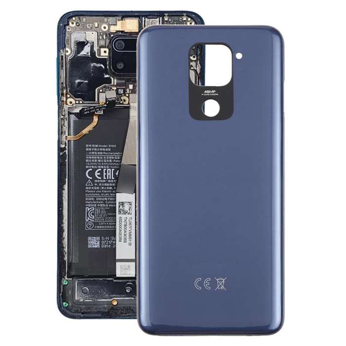 For Xiaomi Redmi Note 9 OEM Back Cover(Dark Blue)