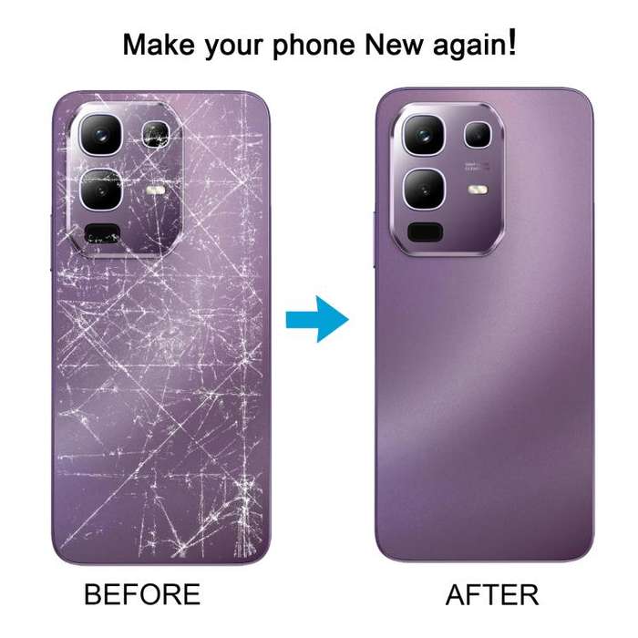 For Infinix Note 50x 5G X6857B Original Leather Back Cover(Pink)