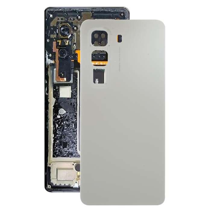 For Infinix Hot 50 4G X6882 X6882B Original Back Cover(Silver)