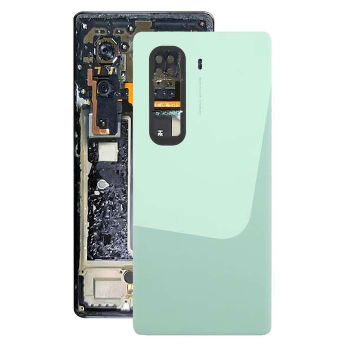 For Infinix Hot 50 Pro+ 4G X6880 Original Leather Back Cover(Green)