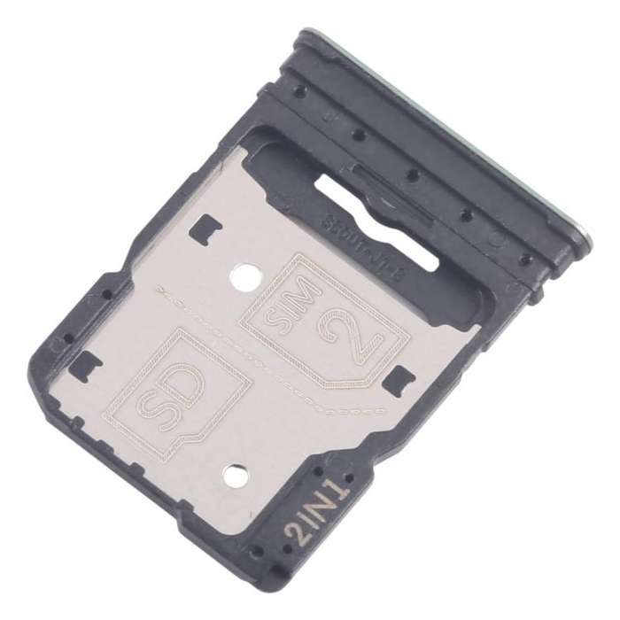 For Motorola Edge 60 10pcs Original SIM Card Tray + SIM Card Tray / Micro SD Card Tray (Green)