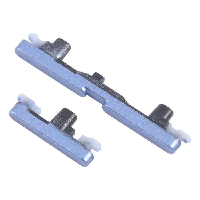For Motorola G96 10pairs Power Button and Volume Control Button (Blue)