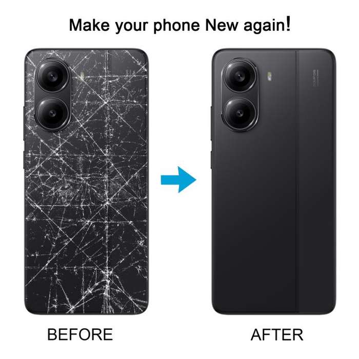 For Xiaomi Redmi Turbo 4 Pro Original Back Cover(Balck)