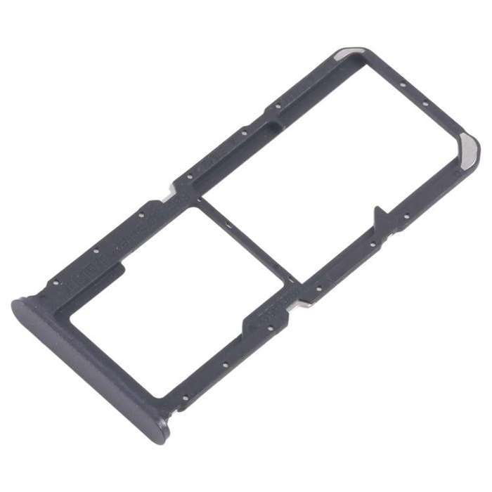 For OPPO A3x 4G CPH2641 10pcs Original SIM Card Tray + SIM Card Tray + Micro SD Card Tray (Black)