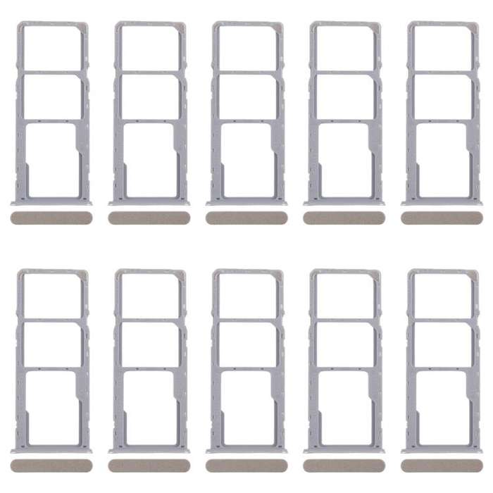 For Realme C53 India RMX3762 10pcs Original SIM Card Tray + SIM Card Tray + Micro SD Card Tray (G...