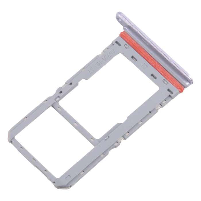For Realme 13 5G RMX3951 10pcs Original SIM Card Tray + SIM Card Tray / Micro SD Card Tray (Pink)
