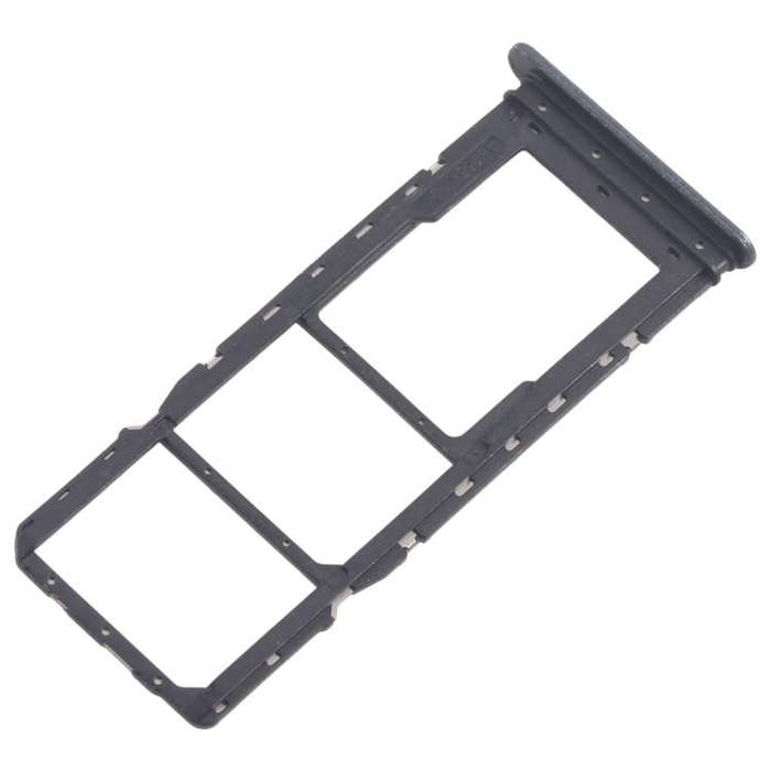 For Realme C65 4G RMX3910 10pcs Original SIM Card Tray + SIM Card Tray + Micro SD Card Tray (Black)