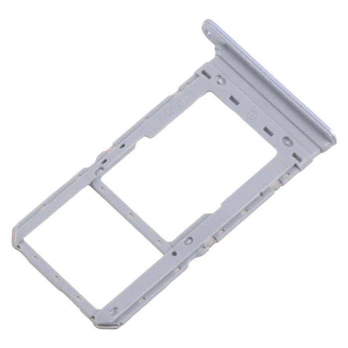For Realme 12 5G RMX3999 10pcs Original SIM Card Tray + SIM Card Tray / Micro SD Card Tray (Blue)