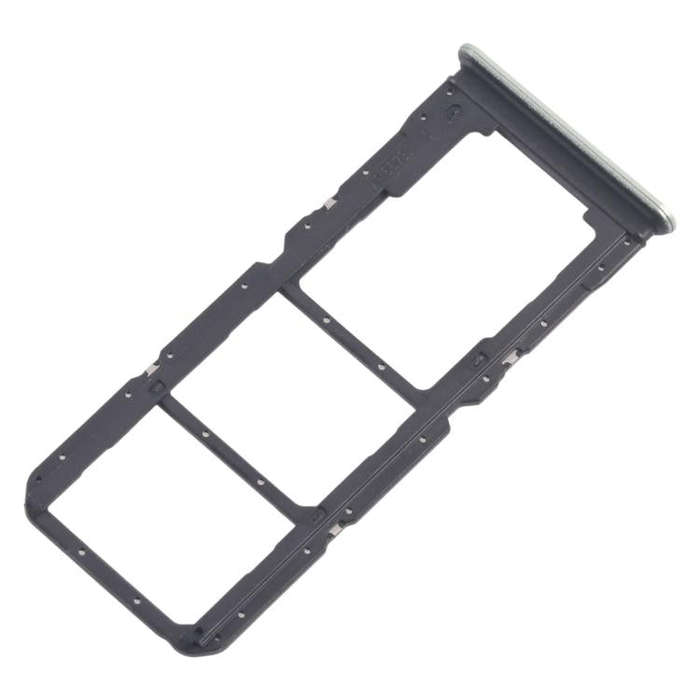 For Realme C67 5G 10pcs Original SIM Card Tray + SIM Card Tray + Micro SD Card Tray (Green)