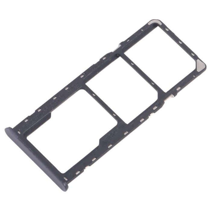 For Realme Narzo N63 4G 10pcs Original SIM Card Tray + SIM Card Tray + Micro SD Card Tray (Purple)
