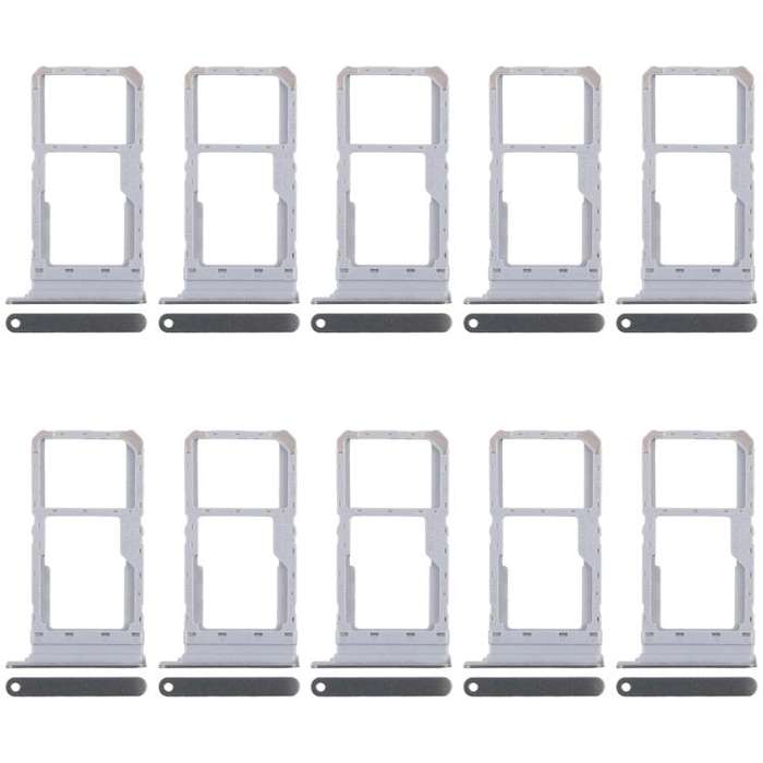 For Realme 12x 5G RMX3997 10pcs Original SIM Card Tray + SIM Card Tray / Micro SD Card Tray (Dark...
