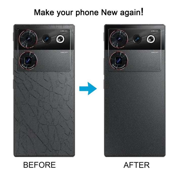 For ZTE Nubia Z50 Ultra NX712J Original Glass Back Cover (Black)