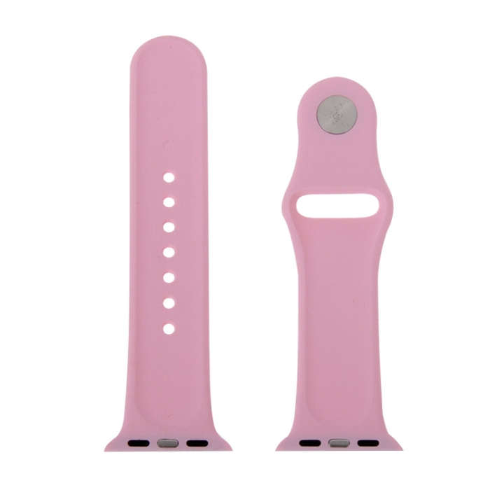 For Apple Watch Sport 38mm High-performance Rubber Sport Watch Band with Pin-and-tuck Closure