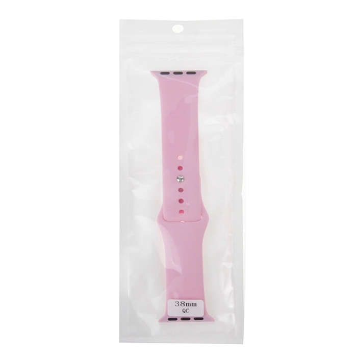 For Apple Watch Sport 42mm High-performance Longer Rubber Sport Watch Band with Pin-and-tuck Closure