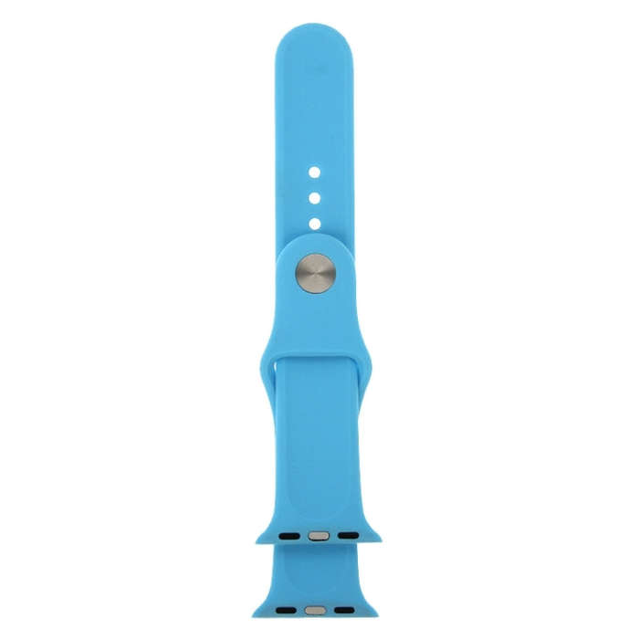 For Apple Watch Sport 42mm High-performance Longer Rubber Sport Watch Band with Pin-and-tuck Clos...
