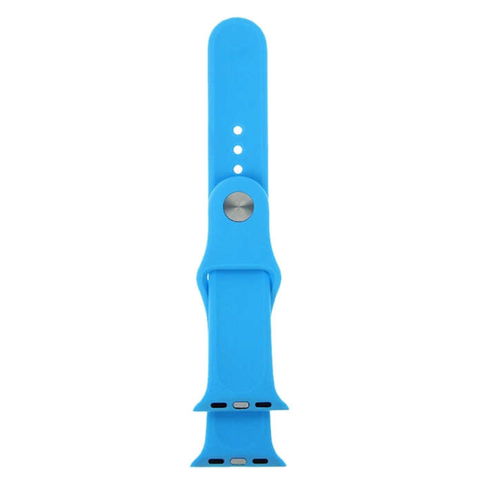 For Apple Watch Series 10 42mm / 9&8&7 41mm / SE 3&SE 2&6&SE&5&4 40mm / 3&2&1 38mm 3 in 1 Rubber ...