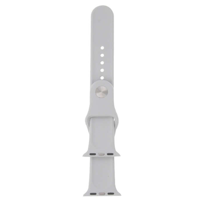 For Apple Watch Series 10 42mm / 9&8&7 41mm / SE 3&SE 2&6&SE&5&4 40mm / 3&2&1 38mm 3 in 1 Rubber ...