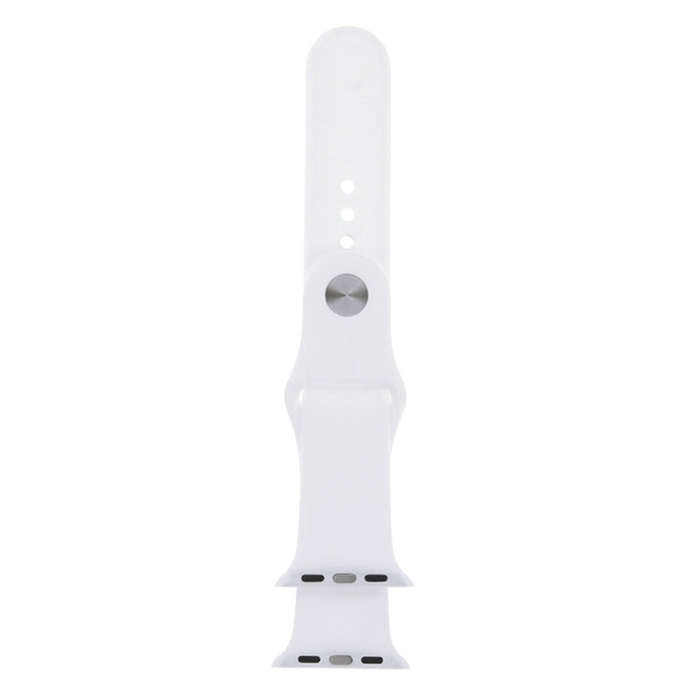 For Apple Watch Series 10 42mm / 9&8&7 41mm / SE 3&SE 2&6&SE&5&4 40mm / 3&2&1 38mm 3 in 1 Rubber ...
