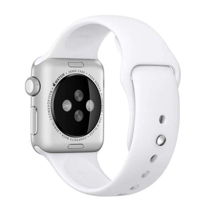 For Apple Watch Series 10 42mm / 9&8&7 41mm / SE 3&SE 2&6&SE&5&4 40mm / 3&2&1 38mm 3 in 1 Rubber ...