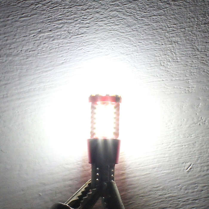 2 PCS T10 5W 285LM White Light 57 SMD 4014 LED Error-Free Canbus Car Clearance Lights Lamp, DC 12V