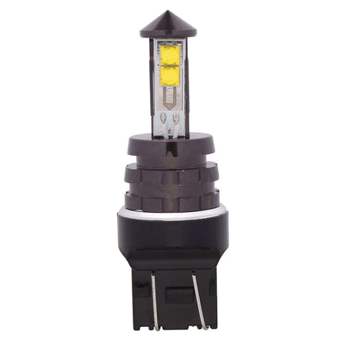 T20 7443 20W 800LM White Light 4 XT-E LED Car Brake Light Daytime Running Light Bulb, DC 12-24V