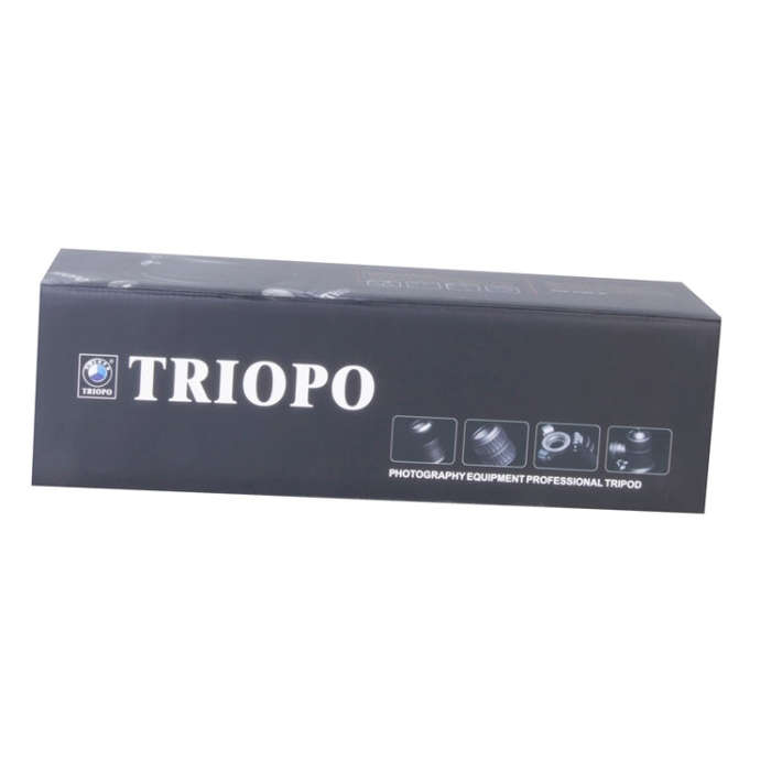 Triopo MT-2505C Adjustable Portable Aluminum Tripod (Gold) with NB-1S Ball Head (Black) for Canon...