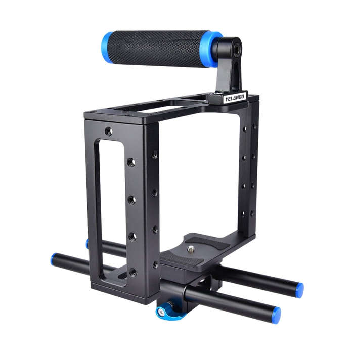 YELANGU YLG0107E Protective DSLR Camera Cage Stabilizer / Top Handle Set(Black)
