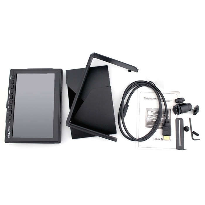 FEELWORLD FW-759 7 inch Slim Design 1280 x 800 Camera Field Monitor HDMI 1080P