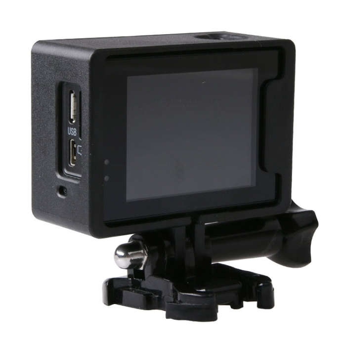 Standard Frame Mount Protective Shell with Buckle Basic Mount and Long Bolt for SJCAM SJ5000 & SJ...