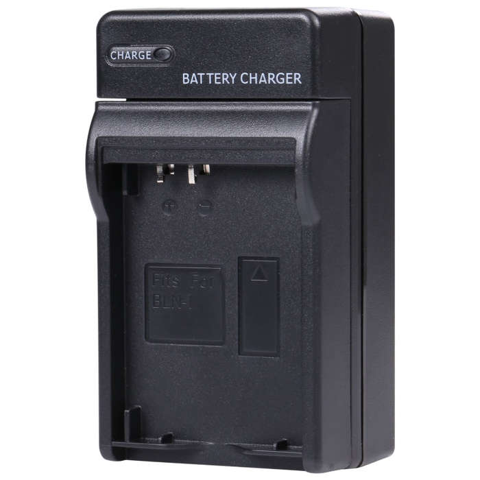 Digital Camera Battery Car Charger for OLYMPUS BLN1(Black)