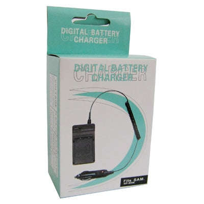 Digital Camera Battery Charger for Samsung BP-80W(Black)