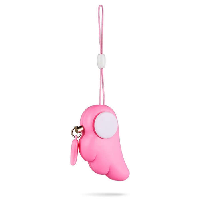 Angel Wing Anti-rape Device Personal Alarm, Self-defense Defend Wolf, Mini Alarm with 90dB Alarm ...