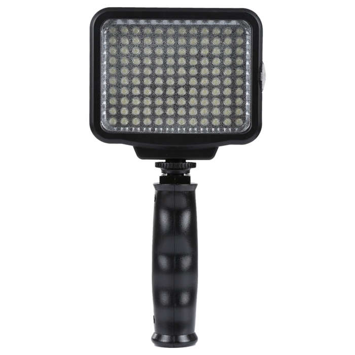 LED-5009 120 LED Video Light with Soft Sheets & a Yellow Filters and 7.4V 4400mAh Sony NP-F770/75...
