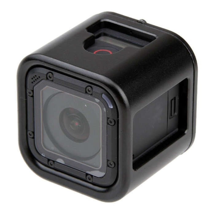 Housing Shell CNC Aluminum Alloy Protective Cage with Insurance Back Cover for GoPro HERO5 Sessio...