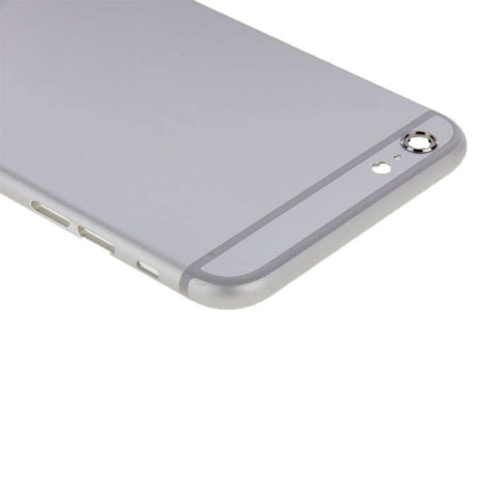6 in 1 for iPhone 6 (Back Cover + Card Tray + Volume Control Key + Power Button + Mute Switch Vib...