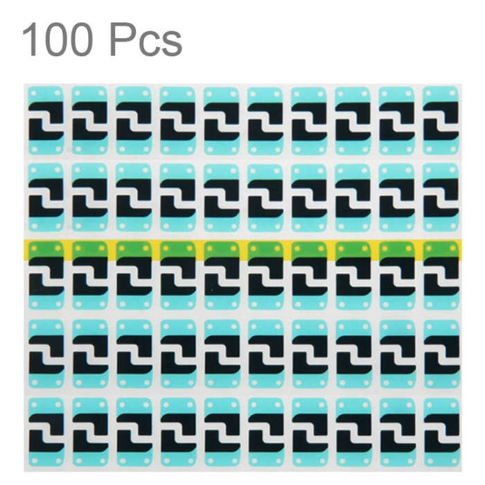 100 PCS for iPhone 6 Home Key Iron Sheet Insulating Cotton Paste Sticker