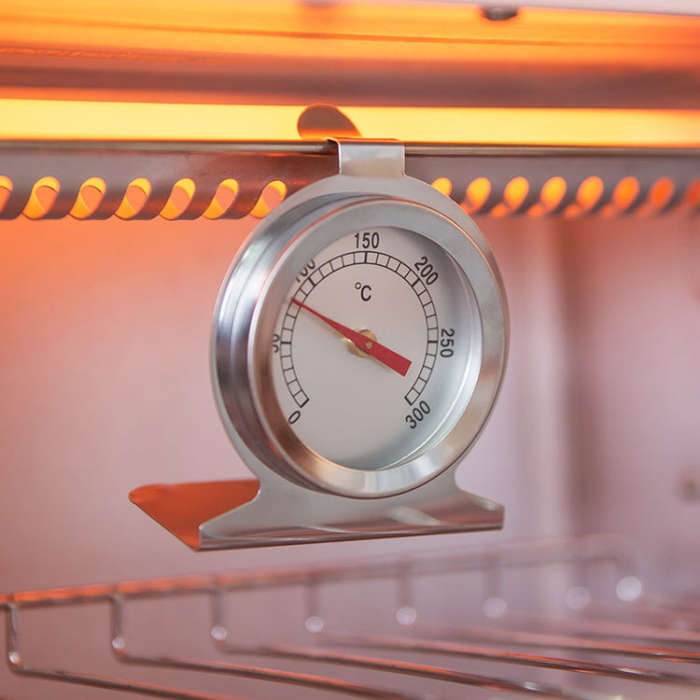 Stainless Steel Oven Thermometer (0~300)(Silver)