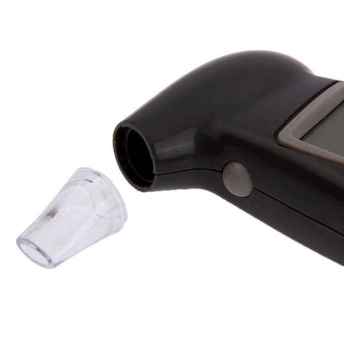 LCD Digital Alcohol Tester Breathalyzer(Black)