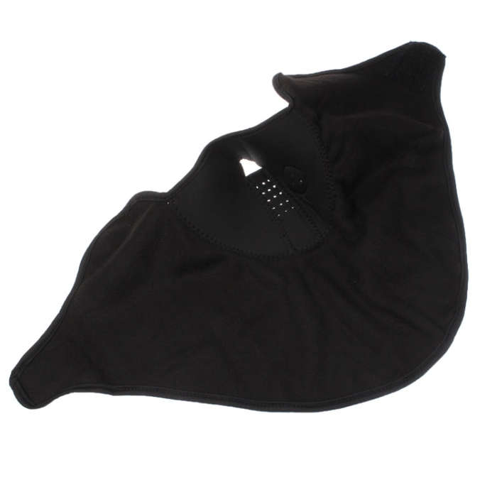 Outdoor Ventilation Prevention Half Face Mask(Black)