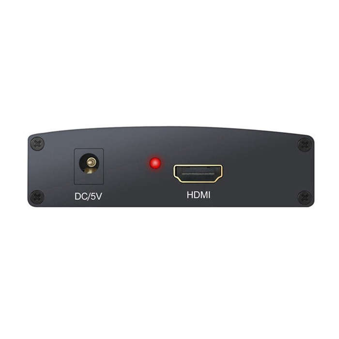 Full HD 1080P VGA to HDMI Adapter, 1.3 Version HDMI Standard(Black)