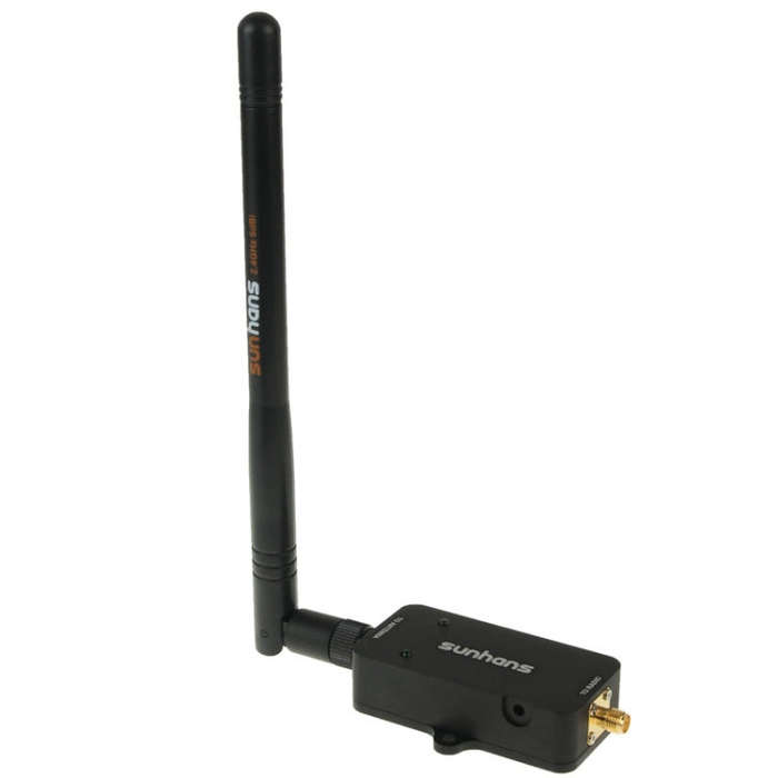 Sunhans SH24BTA-N 35dBm 2.4GHz 3W 11N/G/B WiFi Signal Booster WiFi Amplifier Wireless Repeater(UK...