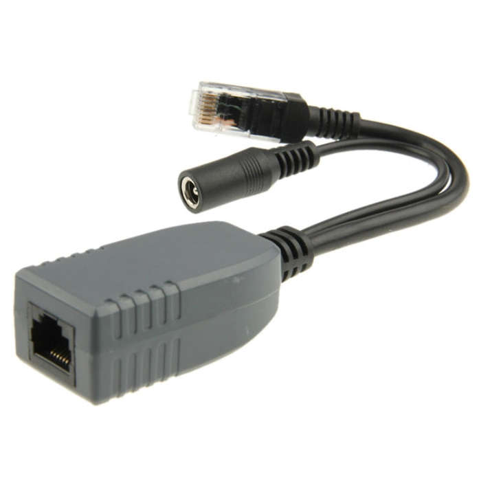 2 PCS 904, 4 Cores Power Over Ethernet Passive POE Splitter Injector Adapter Cable Kit for IP Cam...