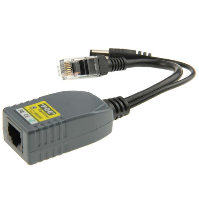 2 PCS 904, 4 Cores Power Over Ethernet Passive POE Splitter Injector Adapter Cable Kit for IP Cam...